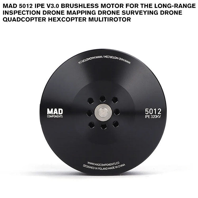 MAD 5012 IPE V3.0 Brushless Motor For The Long-Range Inspection Drone Mapping Drone Surveying Drone Quadcopter Hexcopter Mulitirotor MAD 5012 IPE V3.0 Brushless Motor For The Long-Range Inspection Drone Mapping Drone Surveying Drone Quadcopter Hexcopter Mulitirotor